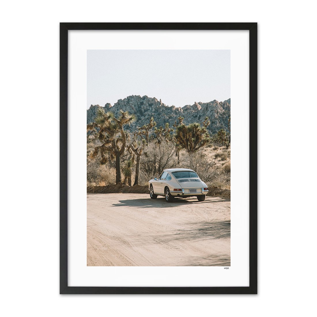 Poster van Dusty Roads | WIJCK.